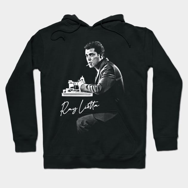 Ray Liotta / Retro 90s Fan Art Design Hoodie by DankFutura